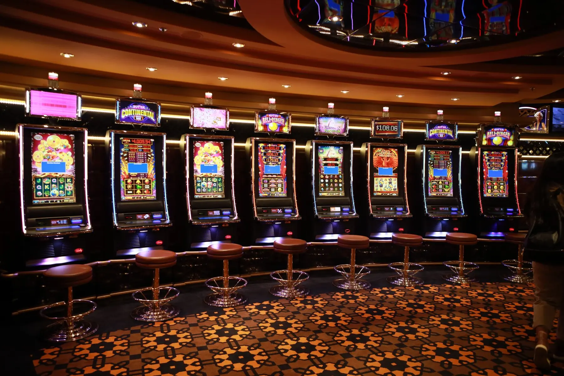 A fully physical casino experience